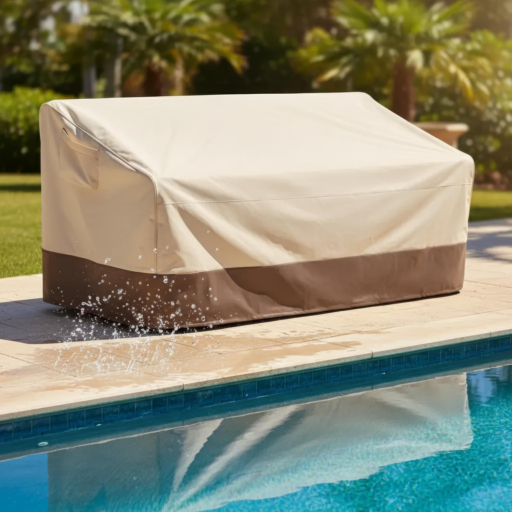 AquaGuard – 100 % wasserdichte Schutzhülle für Gartenmöbel