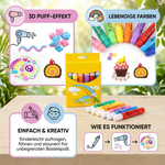Popcorn Mahlstifte für kreative Snacks