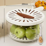 2-in-1 Drainer and Storage Basket – Easy Washing & Storing of Fruits and Vegetables