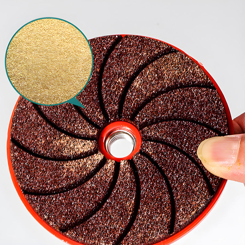 Schleifscheibe mit innovativer Kühlstruktur für Winkelschleifer