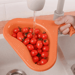 Praktischer Eckabflusskorb für die Küche | AquaNest