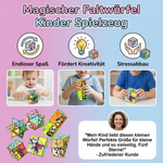 Faltbarer Würfel für Kinder – Spielzeug zum Spielen und Lernen