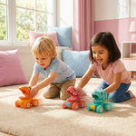 Dino Monstertrucks – Push & Drive Spielzeugfahrzeuge