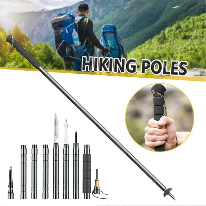 TrekMate – Versatile Hiking Pole with Integrated Emergency Kit