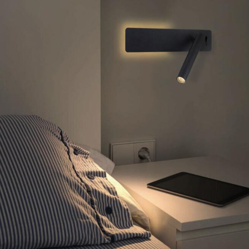 Leselampe Luxora – Individuell einstellbares Licht für entspannte Nächte