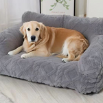 Gemütliches Haustier-Sofa mit Erhöhung und Kissen – 4 Farben