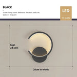 Elegant C-Design LED Wall Light | Minimalist Lighting for Your Home