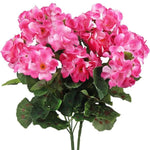 Elegant Artificial Begonia for Wedding and Home Decoration