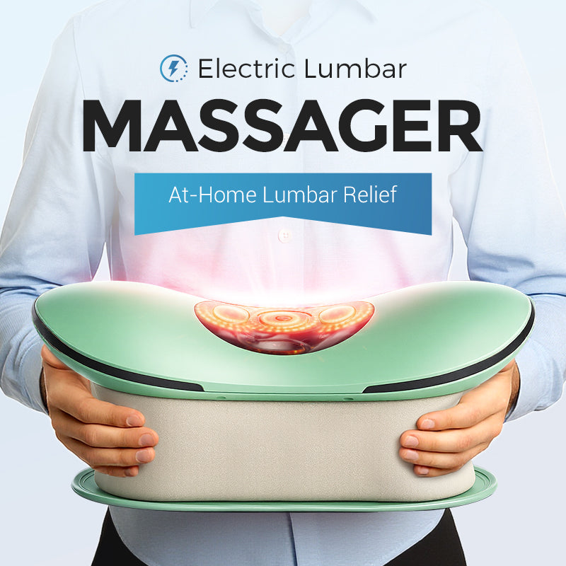 Ergonomischer Rückenmassagegerät mit Wärmefunktion