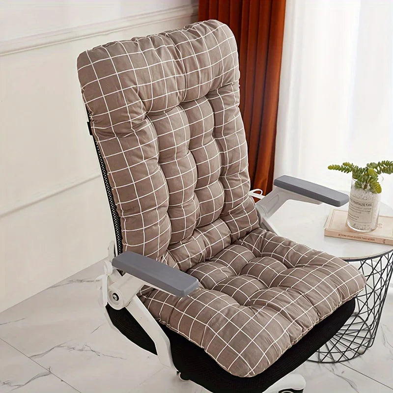 KomfortMax | Ergonomic Seat Cushion with Back Support for Optimal Posture