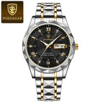 Elegante wasserdichte Herrenarmbanduhr mit Luminous-Funktion