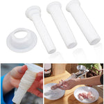 3 Stück Wurstfülltrichter Set – DIY Wurstfüller Röhren