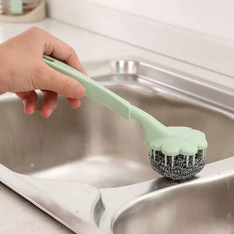 Flexible Reinigungsbürste mit erweitertem Griff