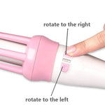 Intelligente Haarglättungsbürste mit Rotationstechnologie