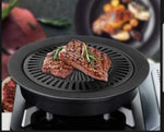 Vielseitige Grillpfanne für den Innenbereich - 32 cm Durchmesser