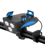 Multifunktionales Fahrradlicht | 4-in-1 Fahrradbeleuchtung