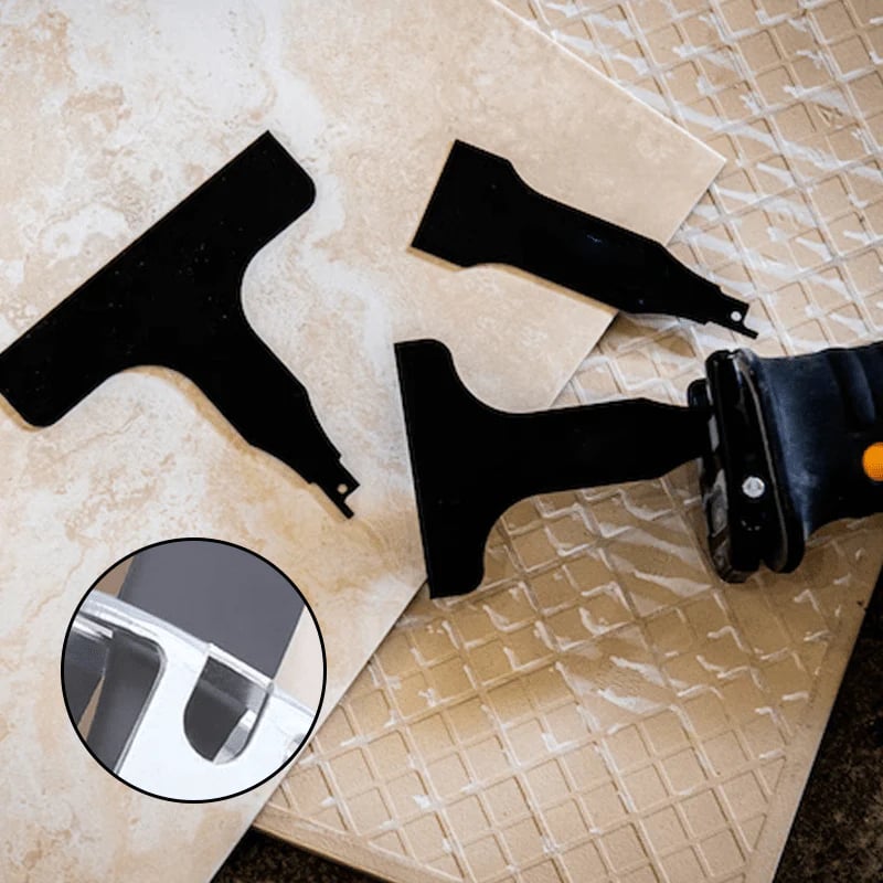4-teiliges Set für Sägeschaber