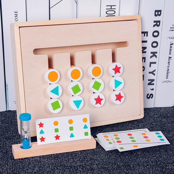 Farbenfrohes Puzzle-Spiel für Kinder