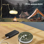 Multifunktionale Campinglampe mit 10 m RGB Lichterkette – Licht und Gemütlichkeit für Ihr Abenteuer