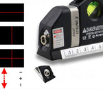 Vielseitiges 4-in-1 Lasermessgerät für präzise Messungen