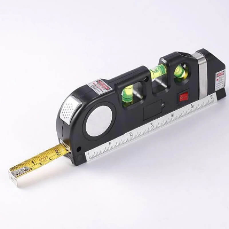 Vielseitiges 4-in-1 Lasermessgerät für präzise Messungen