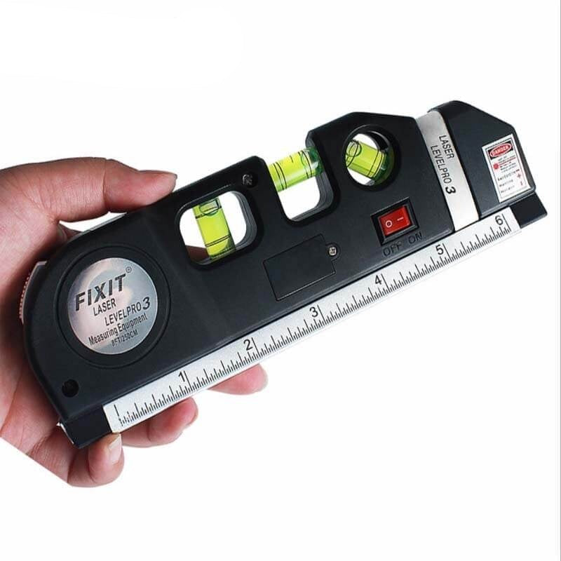 Vielseitiges 4-in-1 Lasermessgerät für präzise Messungen