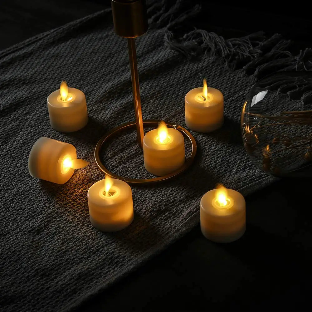 Luminara | Flammenlose LED Teekerze – Für Gemütliches Licht