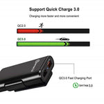 4-fach USB Auto-Ladegerät mit Verlängerungskabel | PowerMatic
