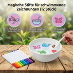 Schwimmende Zeichnungen Stifte Set mit 12 Farben