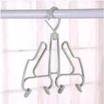 ShoeSaver – Practical shoe drying system with hooks for balconies