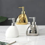 Elegant ceramic soap dispenser for sophisticated bathrooms