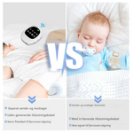 Drahtloser Bettnässeralarm mit Vibrationssignal und Timer-Funktion – USB wiederaufladbar