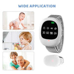 Drahtloser Bettnässeralarm mit Vibrationssignal und Timer-Funktion – USB wiederaufladbar