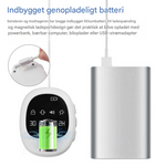 Drahtloser Bettnässeralarm mit Vibrationssignal und Timer-Funktion – USB wiederaufladbar