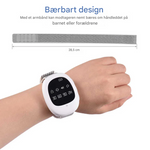 Drahtloser Bettnässeralarm mit Vibrationssignal und Timer-Funktion – USB wiederaufladbar
