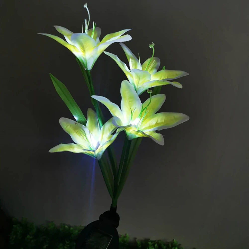 Sonnenblüten – Strahlende, solarbetriebene Lichter für Ihren Garten