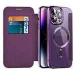 Elegant Magnetic Phone Case for iPhone 11-14