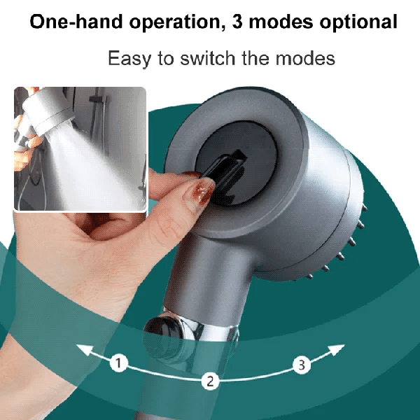 AquaRelax - Versatile Massage Shower Head for Your Home