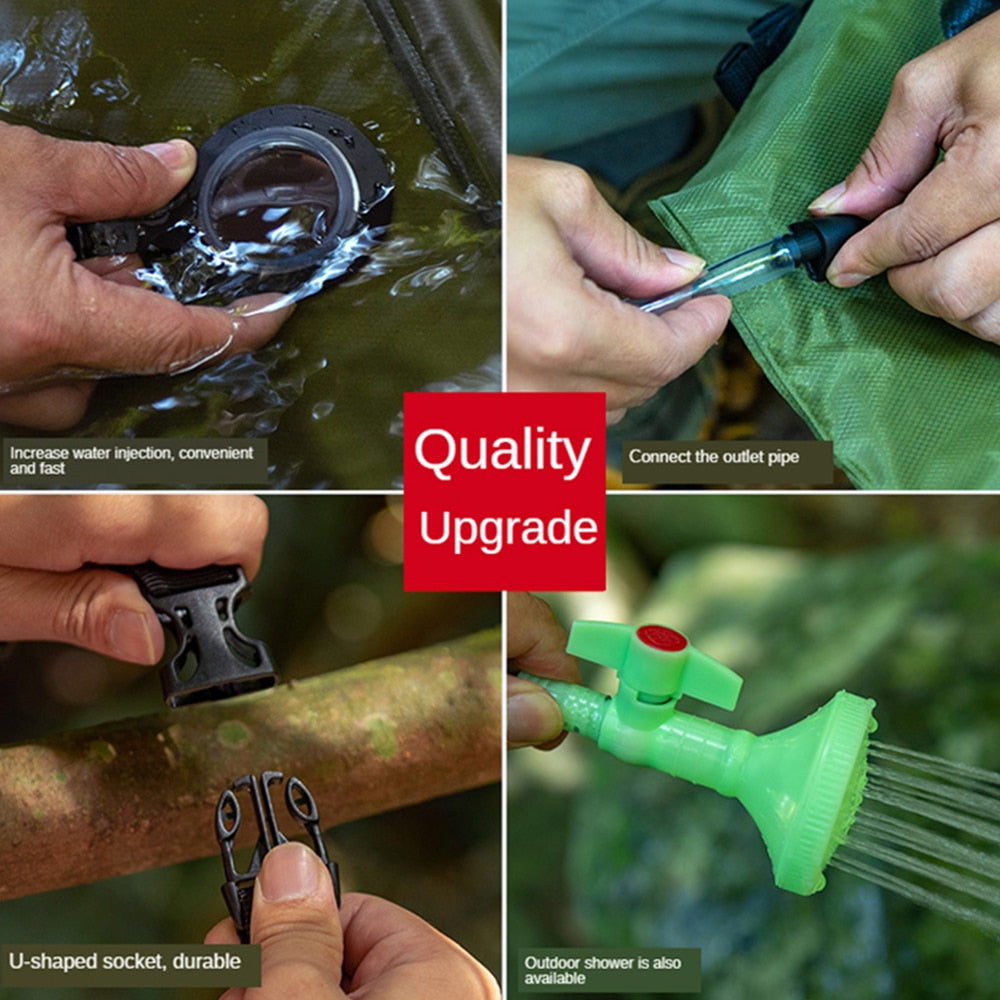 Universelle Campingdusche | AquaFlex