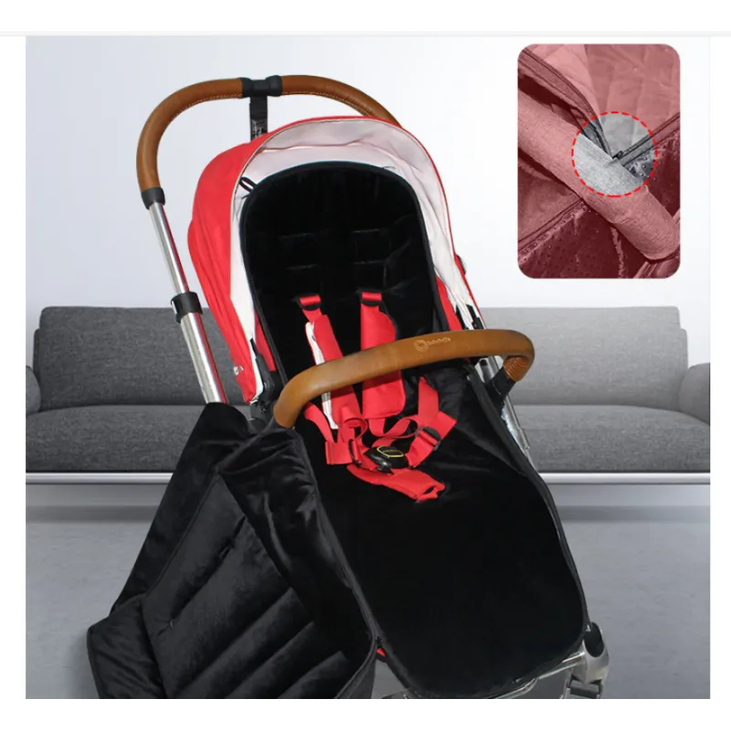 Warmer Fußsack für Babys im Winter – Kinderwagen Schlafsack