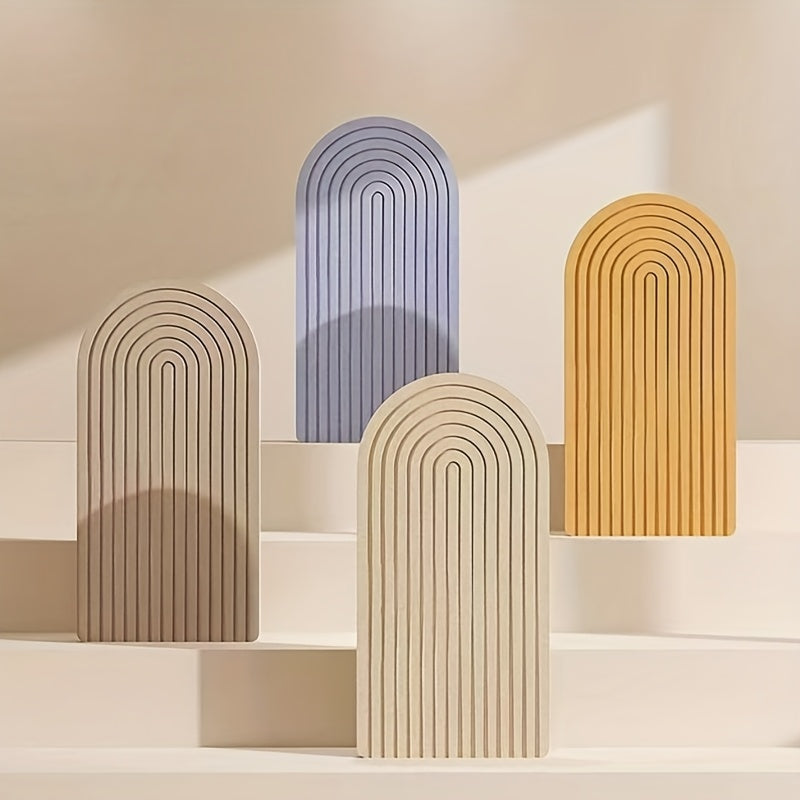 Modern Felt Pin Board in Arch Style – Large, Self-Adhesive, and Elegant