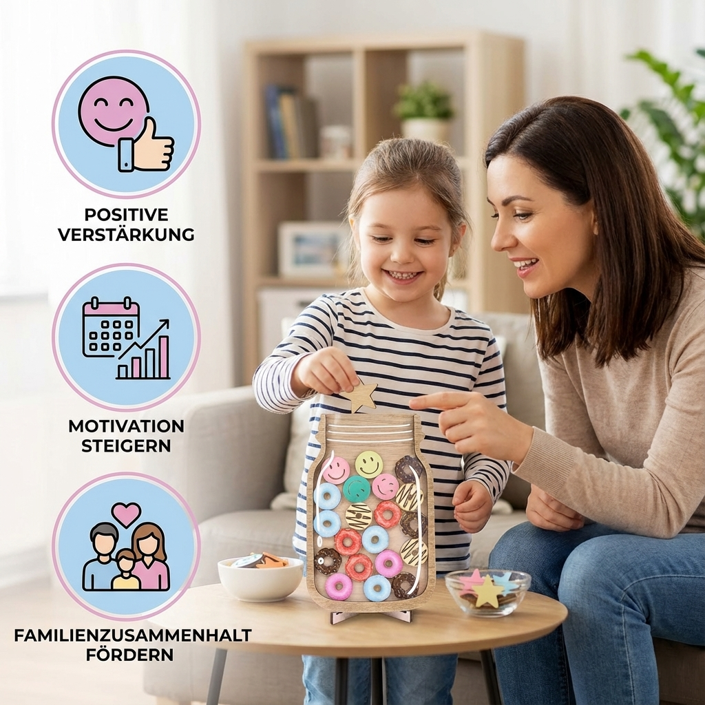 Motivations- und Belohnungsglas für Kinder