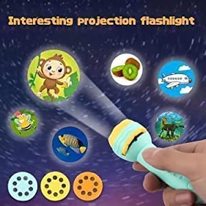 Taschenlampen-Projektor für Gute Nacht Geschichten