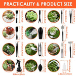 Practical Garden Tool Set for Succulent Care | 13/16-piece | 99 x 99 cm
