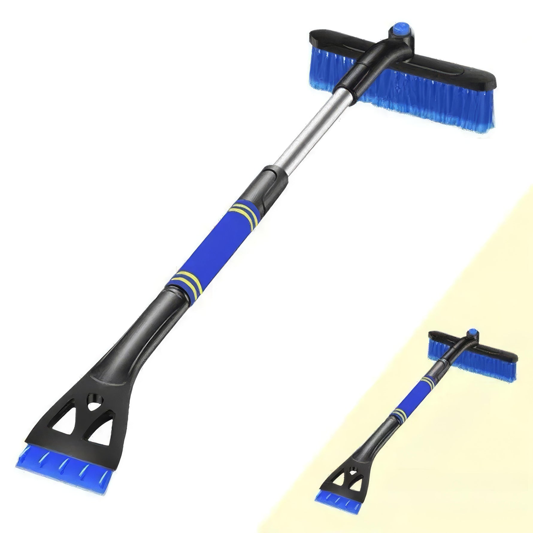 FlexiSnow – Praktische 2-in-1 Schneeschaufel für Ihr Auto