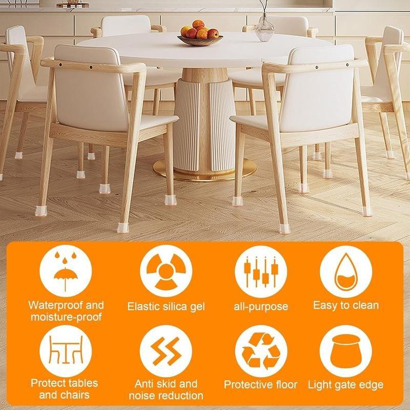 SilentGuard – Gentle Chair Glides for Scratch-Free Floors