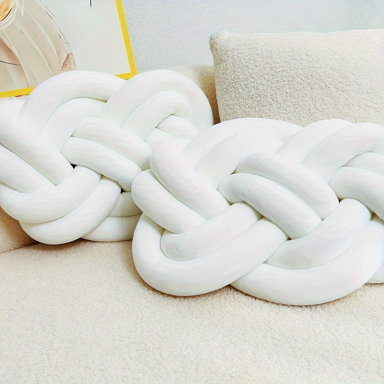 Gemütliche Runde Kissen mit Knopfdetails – 2er Set für Ihr Zuhause