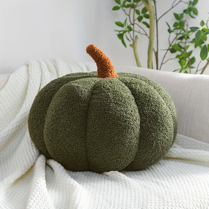 Cozy Pumpkin Pillow – Soft Decorative Pillow for Autumn and Halloween
