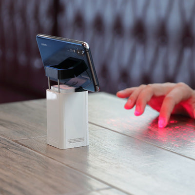 Tragbare Laser-Tastatur mit Bluetooth-Verbindung