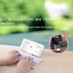 Fast Typing On The Go – Compact Foldable Bluetooth Keyboard